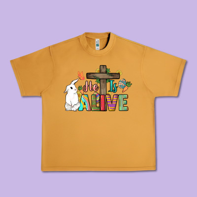 He Is Alive Easter Day Urban Heavy Tee Designed By Howdyjamesfarm