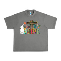 Tornado He is alive Easter Day Urban Heavy Tee - HowdyJamesFarm