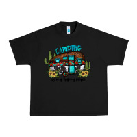 Black camping is my happy place2 Urban Heavy Tee - JahusDesignShop