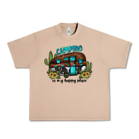 Burro camping is my happy place2 Urban Heavy Tee - JahusDesignShop