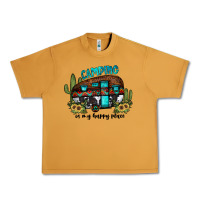 Peanut Butter camping is my happy place2 Urban Heavy Tee - JahusDesignShop