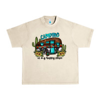 Sandshell camping is my happy place2 Urban Heavy Tee - JahusDesignShop