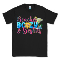 Black Beaches boozy besties Summer Classic Tee - NancyCooperArtShop
