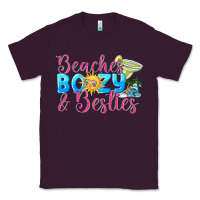 Plum Beaches boozy besties Summer Classic Tee - NancyCooperArtShop