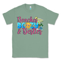 Sage Beaches boozy besties Summer Classic Tee - NancyCooperArtShop