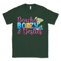 Sports Green Beaches boozy besties Summer Classic Tee - NancyCooperArtShop