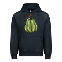 Navy gourd green pumpkin Urban Hoodie - BarkalooDesign