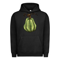 Pigment Black gourd green pumpkin Urban Hoodie - BarkalooDesign