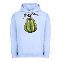 Pigment Grape Ice gourd green pumpkin Urban Hoodie - BarkalooDesign