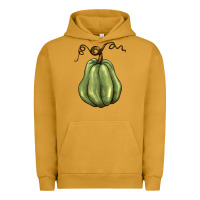 Pigment Peanut Butter gourd green pumpkin Urban Hoodie - BarkalooDesign