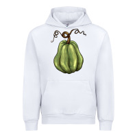 White gourd green pumpkin Urban Hoodie - BarkalooDesign