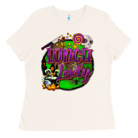 Bone halloween lunch lady Ladies Tee - BarkalooDesign