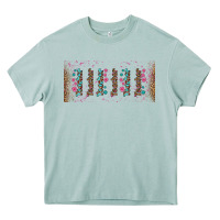 Arona teacher gemstone and pink flower libbey glass Heavy Core Tee - BundleAndBundleShop