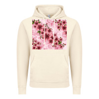 Vintage Artic hibiscus flowers with glitter Vintage Hoodie - TumblerDesignByShophia