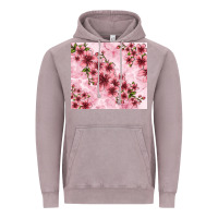 Vintage Zinc hibiscus flowers with glitter Vintage Hoodie - TumblerDesignByShophia