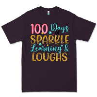 Plum 100 days of sparkle learning and loughs Premium Tee - Artiststas