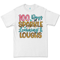 White 100 days of sparkle learning and loughs Premium Tee - Artiststas