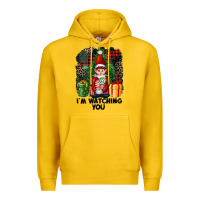 Lemon I'm Watching You Elf Premium Hoodie - FaDigitalArtStudio