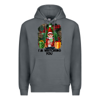 Rock I'm Watching You Elf Premium Hoodie - FaDigitalArtStudio