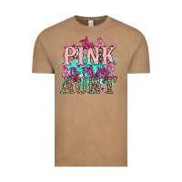 Vintage Coffee The pink is for my Aunt Cancer Awareness Vintage Tee - HowdyJamesFarm