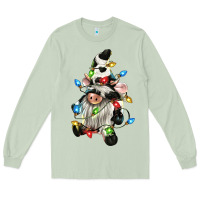 Matcha christmas cow gnome Long Sleeve Tee - CowGirlArtShop
