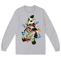 Moon Dust christmas cow gnome Long Sleeve Tee - CowGirlArtShop