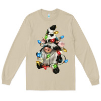 Mushroom christmas cow gnome Long Sleeve Tee - CowGirlArtShop