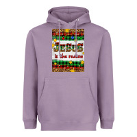Lavender Christmas Jesus Is The Reason Heavyweight Hoodie - Artiststas