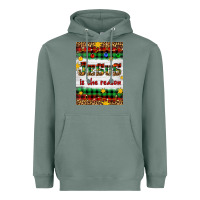 Sage Christmas Jesus Is The Reason Heavyweight Hoodie - Artiststas