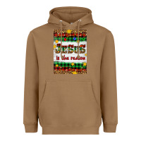 Toasted Coconut Christmas Jesus Is The Reason Heavyweight Hoodie - Artiststas