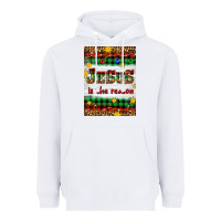 White Christmas Jesus Is The Reason Heavyweight Hoodie - Artiststas