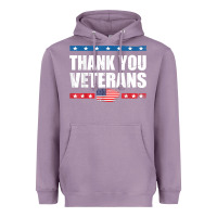 Lavender Shirts For Veterans, Thank You Veterans Shirt Veterans Day Heavyweight Hoodie - lanVoArt