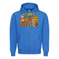 True Royal Fall Basics Zipper Hoodie - CowhideDigitalArt