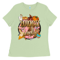 Matcha fall  lunch lady Ladies Tee - BarkalooDesign
