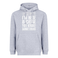 Heather Grey construction crew funny contractor gift premium t shirt Heavyweight Hoodie - lanVoArt