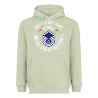 Matcha Limited Edition Master Sergeant Retired Air Force Military Retiremen Heavyweight Hoodie - lanVoArt