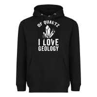 Black of quartz i love geology Heavyweight Hoodie - lanVoArt