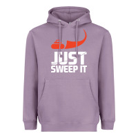 Lavender just sweep it! funny curling sports gift hoodie Heavyweight Hoodie - lanVoArt