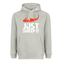 Moon Dust just sweep it! funny curling sports gift hoodie Heavyweight Hoodie - lanVoArt