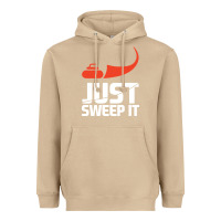Mushroom just sweep it! funny curling sports gift hoodie Heavyweight Hoodie - lanVoArt