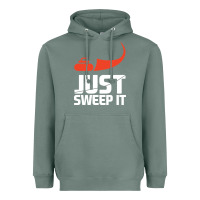 Sage just sweep it! funny curling sports gift hoodie Heavyweight Hoodie - lanVoArt