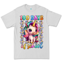 Dove Grey 100 days of school unicorn Premium Tee - Artiststas