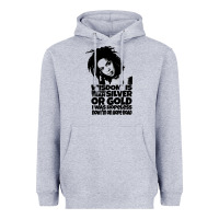 Heather Grey lover gift lauryn hill retro wave Heavyweight Hoodie - lanVoArt