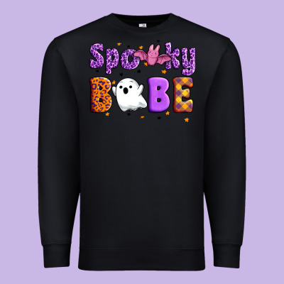 Spooky Babe Premium Sweatshirt Designed By Artiststas