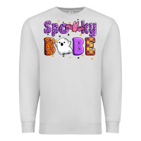 Dove Grey spooky babe Premium Sweatshirt - Artiststas