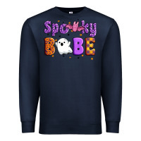 Navy spooky babe Premium Sweatshirt - Artiststas