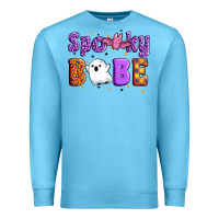 Ocean Blue spooky babe Premium Sweatshirt - Artiststas