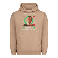 Pigment Burro Hot Trend Die Hard Christmas Yippie Ki Yay Urban Hoodie - lanVoArt