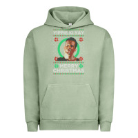 Pigment Oil Green Hot Trend Die Hard Christmas Yippie Ki Yay Urban Hoodie - lanVoArt