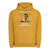 Pigment Peanut Butter Hot Trend Die Hard Christmas Yippie Ki Yay Urban Hoodie - lanVoArt